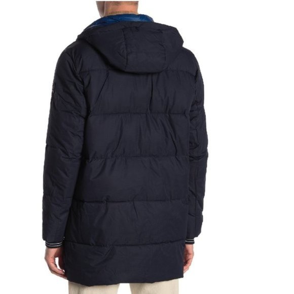 Michael Kors Front Zip Hooded Coat - Picture 2 of 9